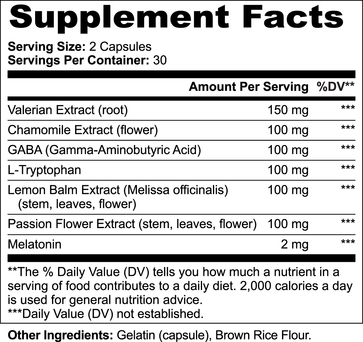 Serenity Sleep Formula