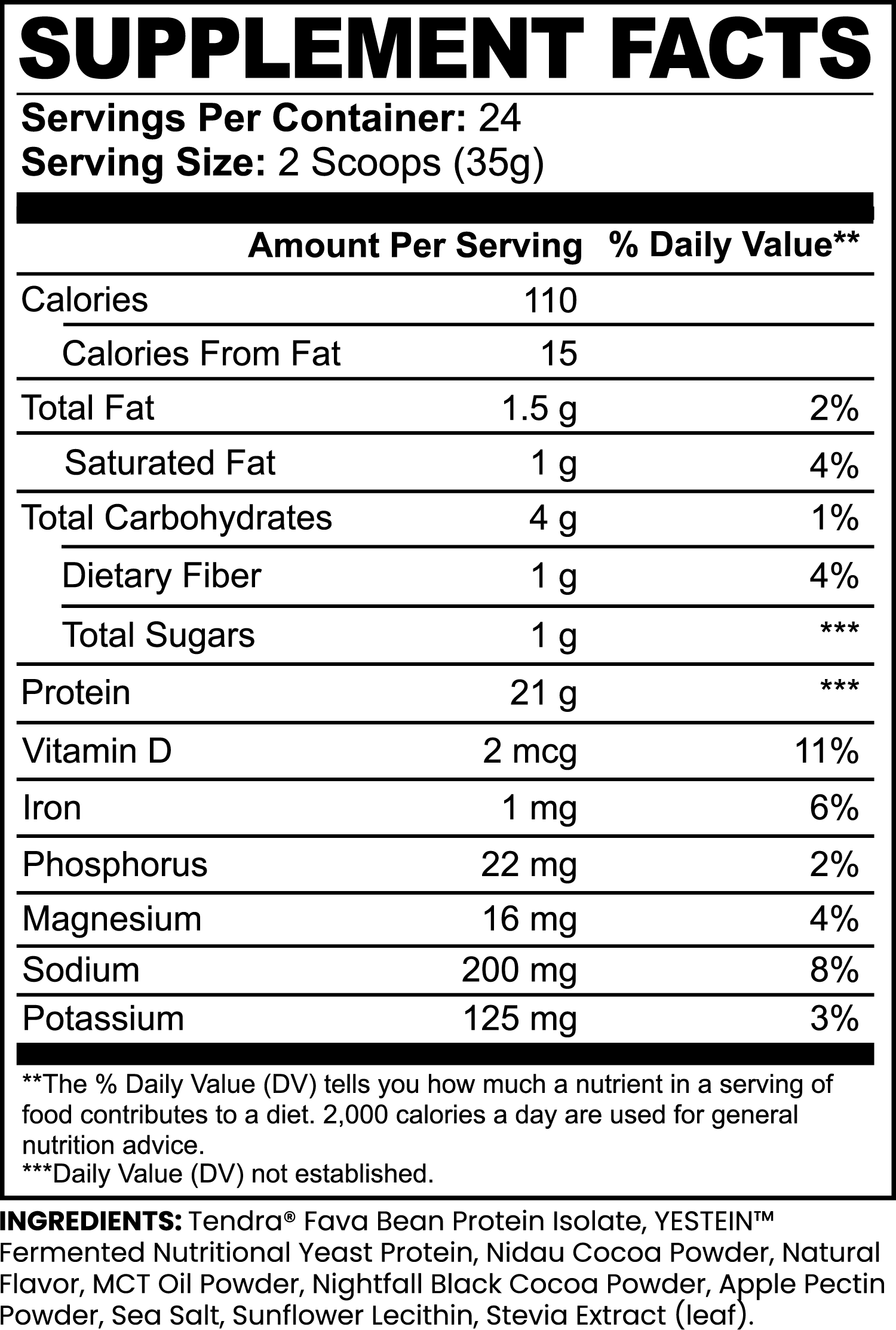 Chocolate Vegan Protein